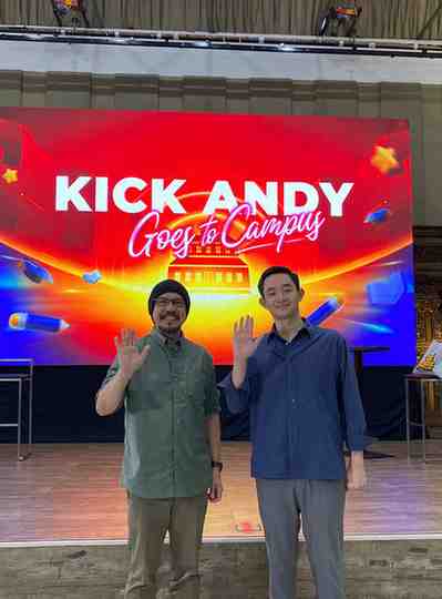 Univ Budi Luhur Mendadak Penuh saat Kick Andy Goes to Campus